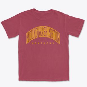 Mount Washington Kentucky Inline Premium Heavyweight T-shirt