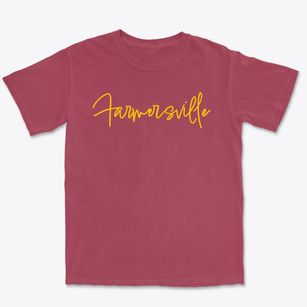 Farmersville New York Freestyle Premium Heavyweight T-shirt