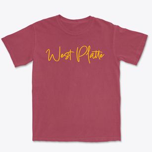 West Platte Missouri Freestyle Premium Heavyweight T-shirt