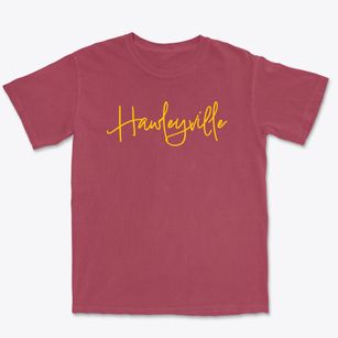 Hawleyville Iowa Freestyle Premium Heavyweight T-shirt