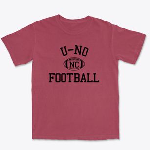 U-no North Carolina Football Premium Heavyweight T-shirt