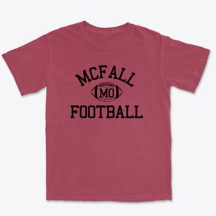 Mcfall Missouri Football Premium Heavyweight T-shirt