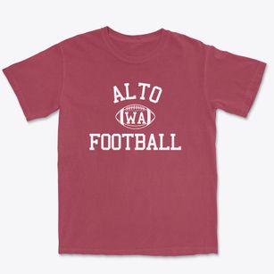 Alto Washington Football Premium Heavyweight T-shirt