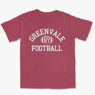 Greenvale New York Football Premium Heavyweight T-shirt