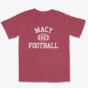 Macy Nebraska Football Premium Heavyweight T-shirt