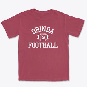 Orinda California Football Premium Heavyweight T-shirt