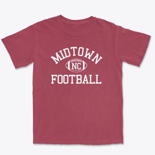 Midtown North Carolina Football Premium Heavyweight T-shirt
