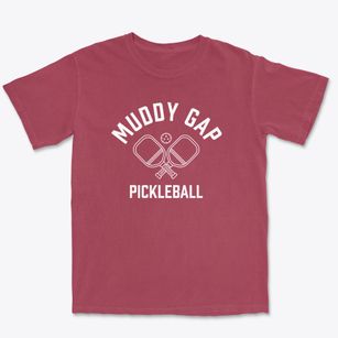 Muddy Gap Wyoming Pickleball Premium Heavyweight T-shirt