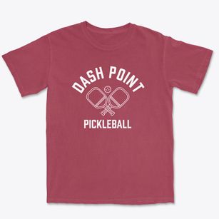 Dash Point Washington Pickleball Premium Heavyweight T-shirt