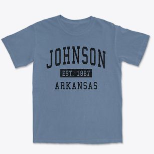 Johnson Arkansas Classic Established Premium Heavyweight T-shirt