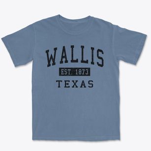Wallis Texas Classic Established Premium Heavyweight T-shirt