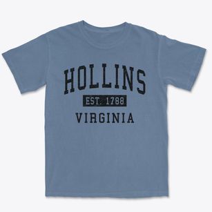 Hollins Virginia Classic Established Premium Heavyweight T-shirt