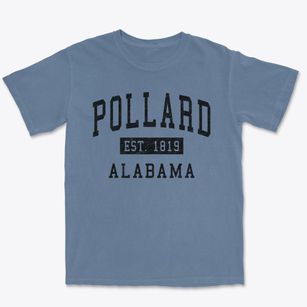 Pollard Alabama Classic Established Premium Heavyweight T-shirt