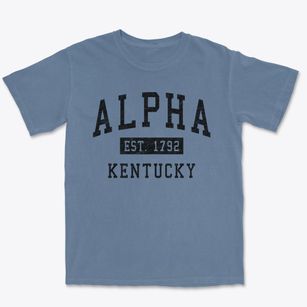 Alpha Kentucky Classic Established Premium Heavyweight T-shirt