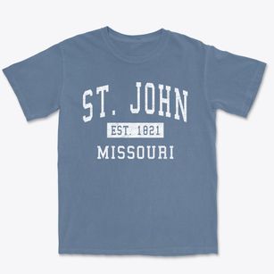 St. John Missouri Classic Established Premium Heavyweight T-shirt