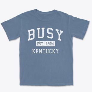 Busy Kentucky Classic Established Premium Heavyweight T-shirt