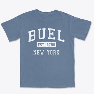 Buel New York Classic Established Premium Heavyweight T-shirt
