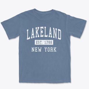 Lakeland New York Classic Established Premium Heavyweight T-shirt
