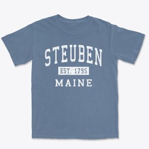 Steuben Maine Classic Established Premium Heavyweight T-shirt