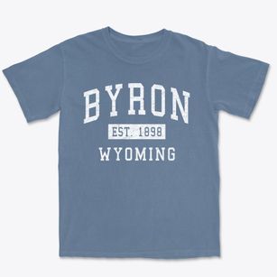 Byron Wyoming Classic Established Premium Heavyweight T-shirt