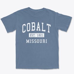 Cobalt Missouri Classic Established Premium Heavyweight T-shirt