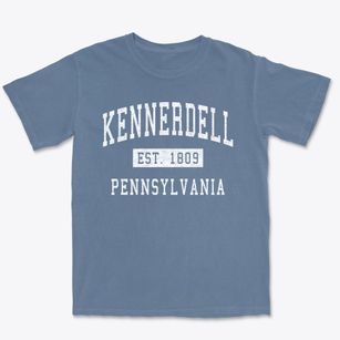 Kennerdell Pennsylvania Classic Established Premium Heavyweight T-shirt