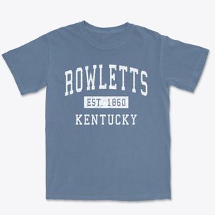 Rowletts Kentucky Classic Established Premium Heavyweight T-shirt