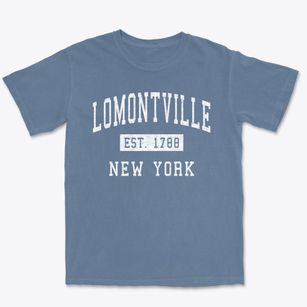 Lomontville New York Classic Established Premium Heavyweight T-shirt