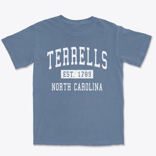 Terrells North Carolina Classic Established Premium Heavyweight T-shirt