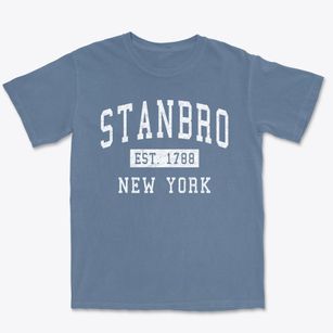 Stanbro New York Classic Established Premium Heavyweight T-shirt