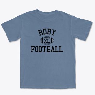 Roby School Classic Football Premium Heavyweight T-shirt