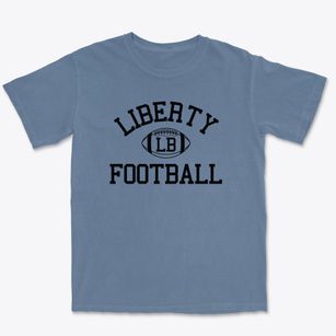 Liberty Baptist Classic Football Premium Heavyweight T-shirt