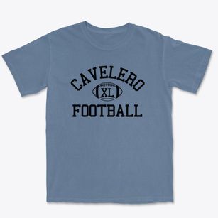 Cavelero Mid-high School Classic Football Premium Heavyweight T-shirt