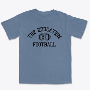 The Education Station Classic Football Premium Heavyweight T-shirt