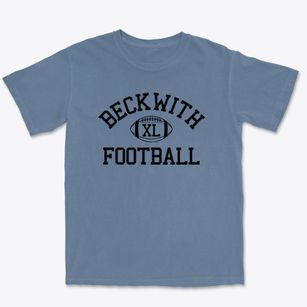 Beckwith Christian School Classic Football Premium Heavyweight T-shirt