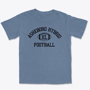 Asheboro Hybrid Academy Classic Football Premium Heavyweight T-shirt