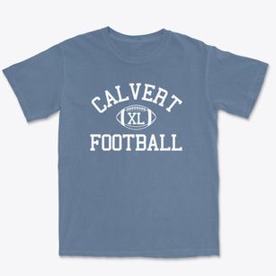 Calvert High School Classic Football Premium Heavyweight T-shirt