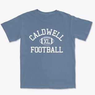 Caldwell High School Classic Football Premium Heavyweight T-shirt