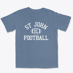 St John The Baptist Parish Classic Football Premium Heavyweight T-shirt