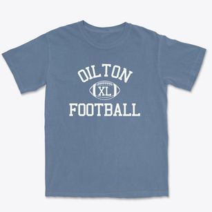 Oilton High School Classic Football Premium Heavyweight T-shirt
