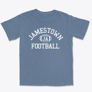 Jamestown Area Jr-sr High School Classic Football Premium Heavyweight T-shirt