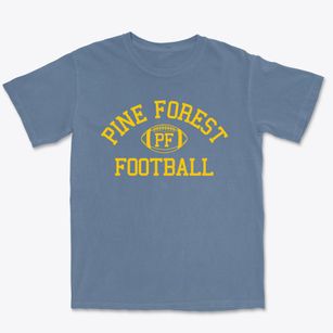 Pine Forest High School Classic Football Premium Heavyweight T-shirt