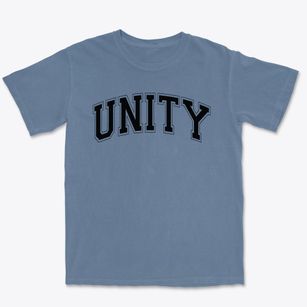 Unity Christian High School Varsity Arch Premium Heavyweight T-shirt
