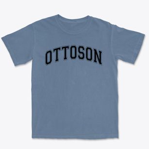 Ottoson Middle School Varsity Arch Premium Heavyweight T-shirt