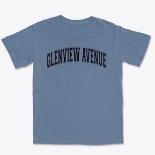 Glenview Avenue Elementary School Varsity Arch Premium Heavyweight T-shirt