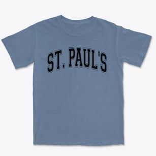 Saint Paul's Elementary School Varsity Arch Premium Heavyweight T-shirt