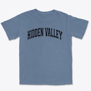 Hidden Valley Elementary School Varsity Arch Premium Heavyweight T-shirt