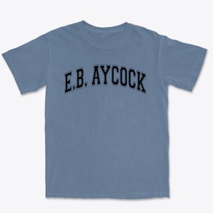 E.b. Aycock Middle School Varsity Arch Premium Heavyweight T-shirt