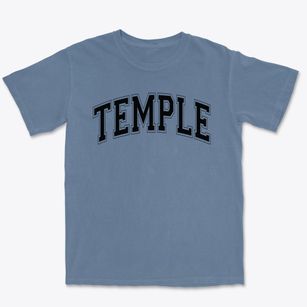 Temple Christian School Varsity Arch Premium Heavyweight T-shirt
