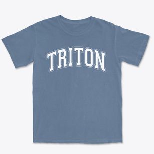 Triton Elementary School Varsity Arch Premium Heavyweight T-shirt